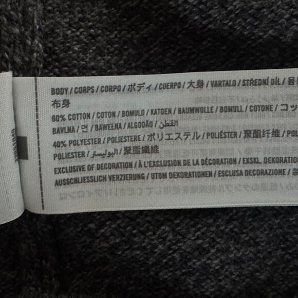 Abercrombie Fitch Kids Knit Button Collar Sweater Boys Size 13/14 - Picture 4 of 6